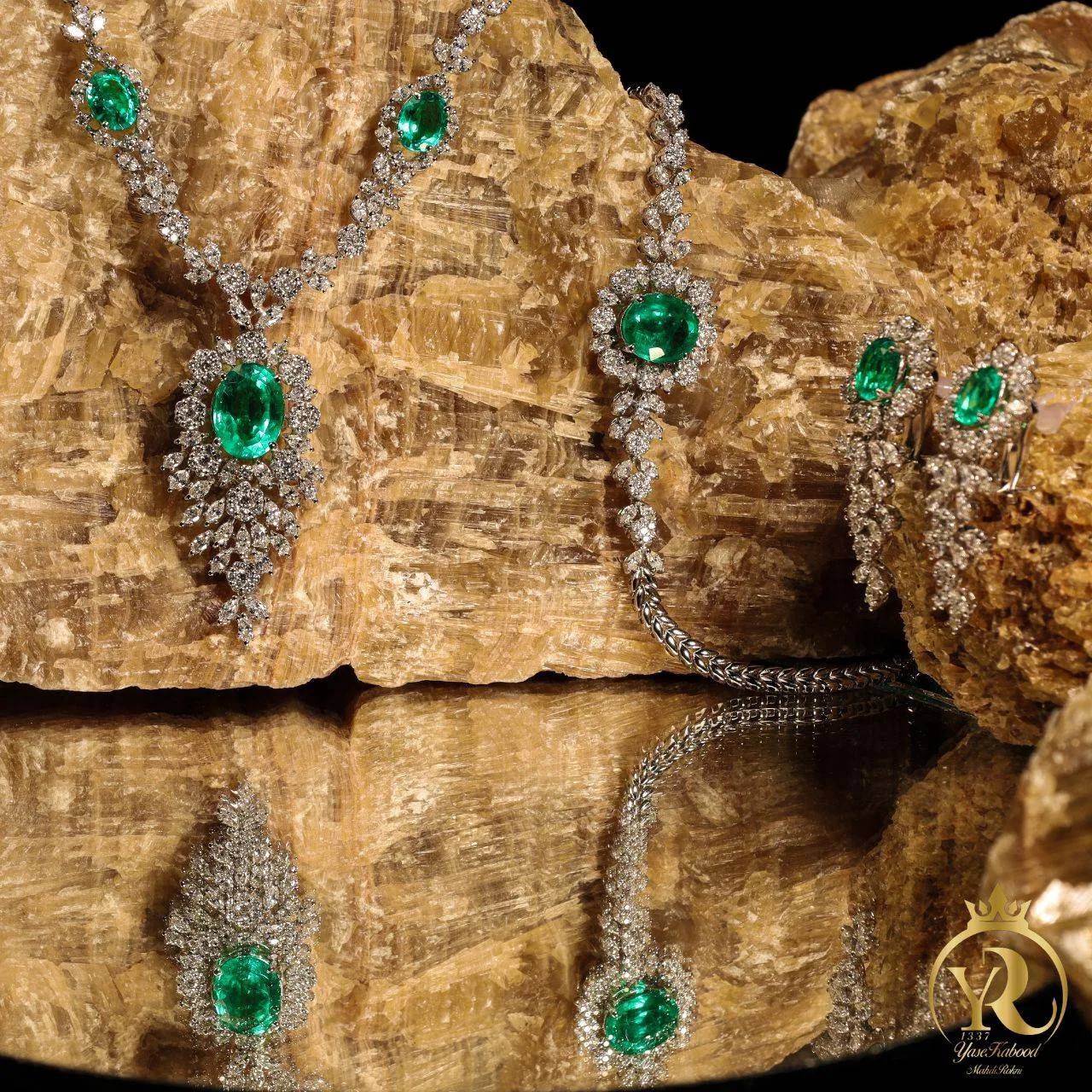 💎سرویس جیپسون برلیان💎 — ست با نگینِ برلیان